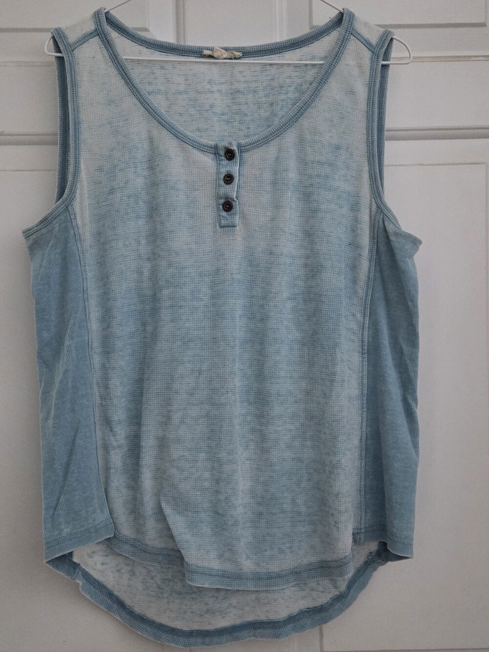 Jane & Delancey Blue Faded Tank - Womens L